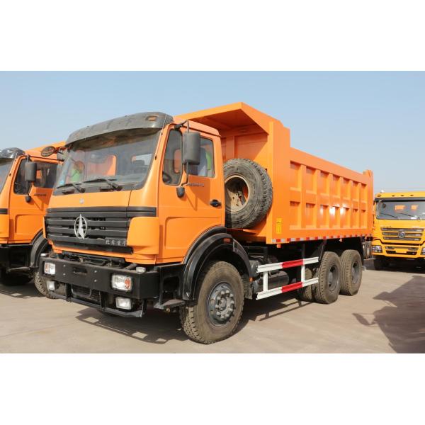 Beiben famous brand 6x4 style 20T Heavy Duty Dump Truck 10 Forwards 2 Reverse
