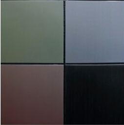 Painel composto do zinco inoxidável com resistência do bom tempo 980 * 2000 * 3mm