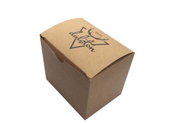 CMYK Colored Cardboard Postal Boxes , Recycling Corrugated Carton Gift Box