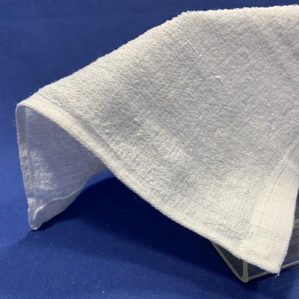 Disposable 20x24cm Hot / Cold Airline Cotton Towel
