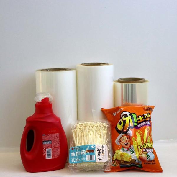 Leak Proof BOPP Heat Sealable Film Airtight For Food Snack Packaging