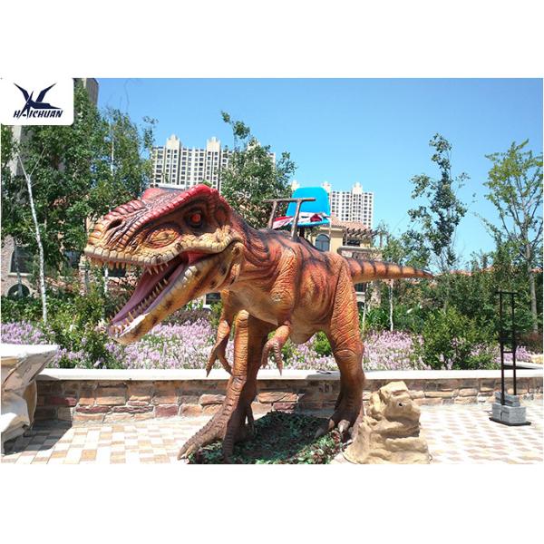 Moving Large Ride On Dinosaur 4 Meters Long For Outdoor / Indoor Amusement Facility