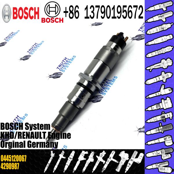 injetor de combustível diesel 0445120067 injetor 20798683 4290987 para o bocal diesel do injetor de VOL EC210 EC200 Deutz KHD TCD