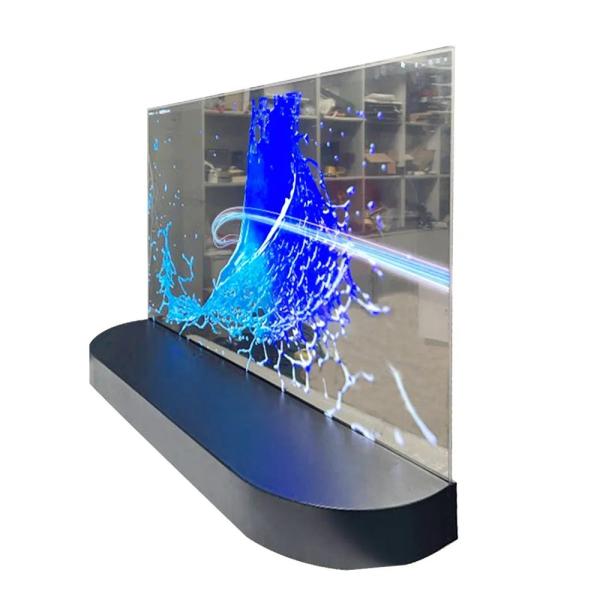 Full Color High Refresh Rate OLED Transparent Display with Customizable Size for Engaging Presentations