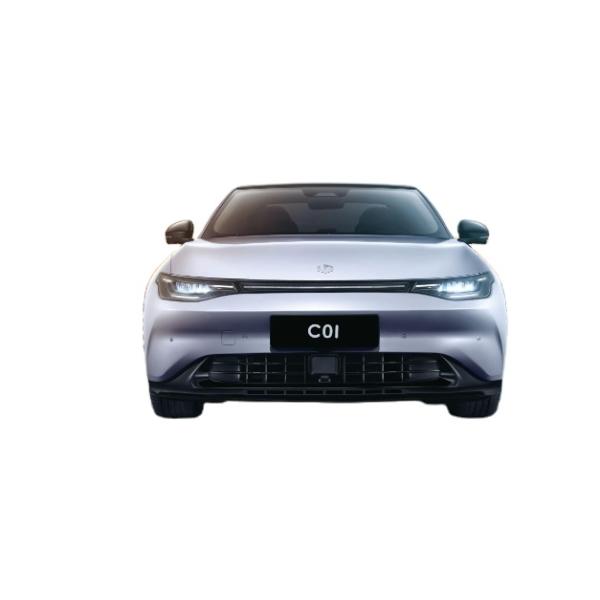 Ling Pao C01 Pure Electric Blue 316KM Battery Life -Made Extended-Range Energy Vehicle