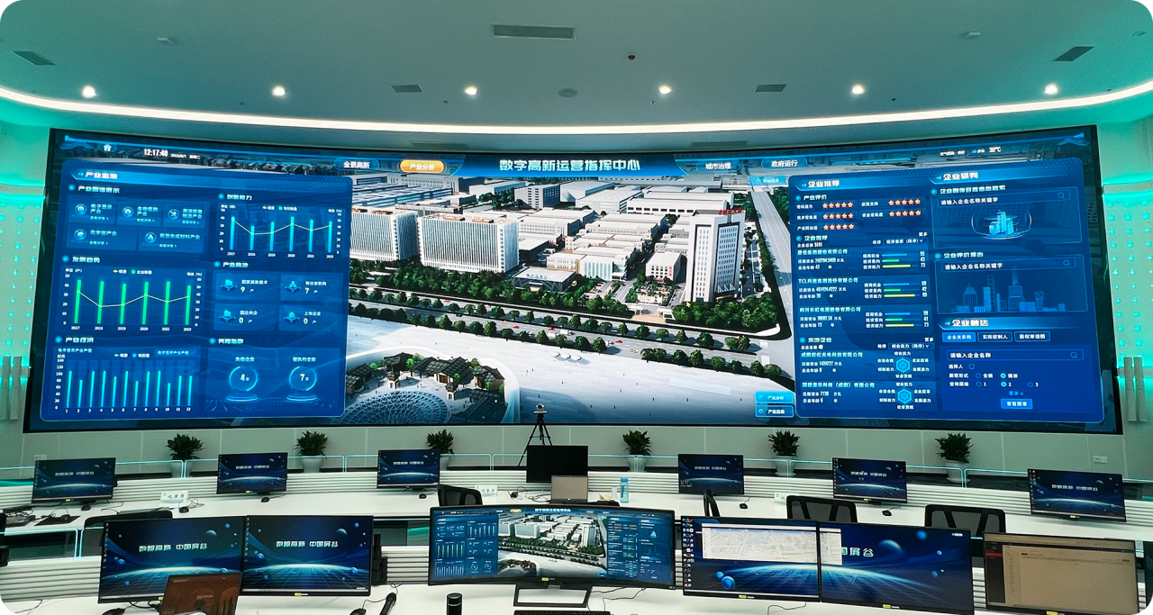 Front Maintenance Small Pitch LED Screen Display P0.9 P1.2 P1.5 16 Bit Grayscale