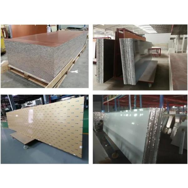 Анодированная панель сота алюминиевого профиля конструкции алюминиевая с почищенным щеткой финишем