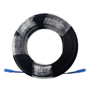 Упадите дуплекс Ftth G657a гибкого провода Sc-ПК ядра кабеля GJYXCH 2
