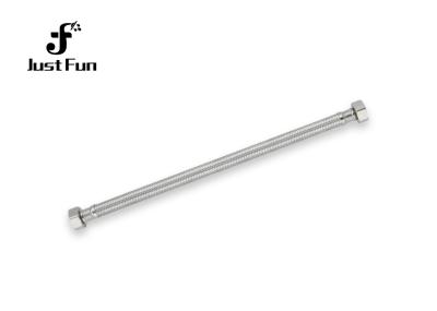 304 Stainless Steel Braided Shower Hose Brass Core For Cold / Hot Water Faucet Inlet