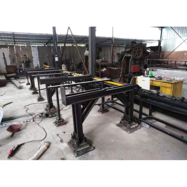 Cross Arms Hoops In Electric Power Tower Iron Accessories Use CNC Punching Machine For Flat Steel