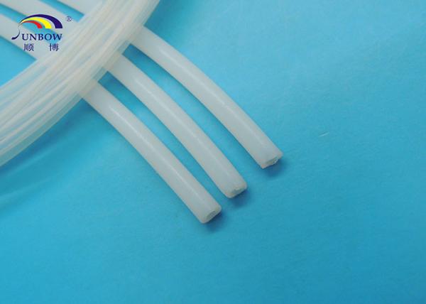 High Pressure Small Dia PTFE Tube / PTFE Pipe / Sleeves Transparent and White