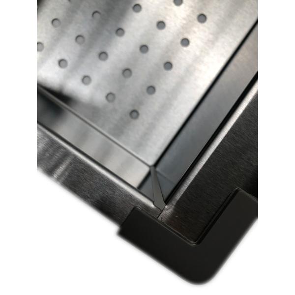 Дуршлаг аксессуаров стрейнера раковины нержавеющей стали для упаковки кухни индивидуальной