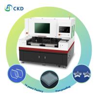 Máquina de corte de vidrio de mesa única de 30w con modos ecológicos