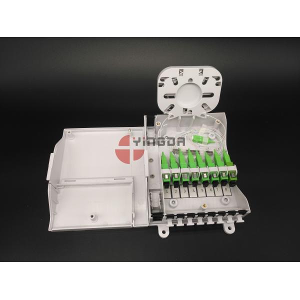 FTTH CPE Fiber Optic Termination Box With 1/8 Splitter SC G657A2 Corning LSZH