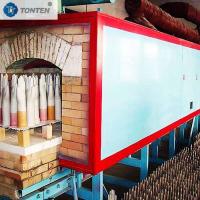Forno de túnel térmico elétrico de placa de empuxo Equipamento de forno de atmosfera 220W