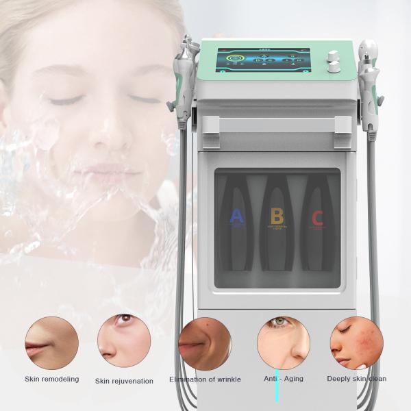 Dermabrasion 9 In 1 Hydra Beauty Facial Machine Cleaning Aqua Peeling Ultrasound Hydra Machine