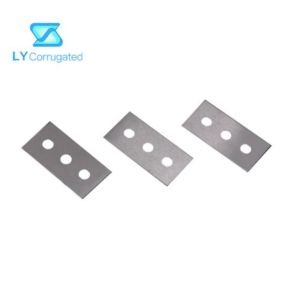 43*22*0.5mm Double Edge Carbon Steel Blade For Cutting Wrapping Film Foil