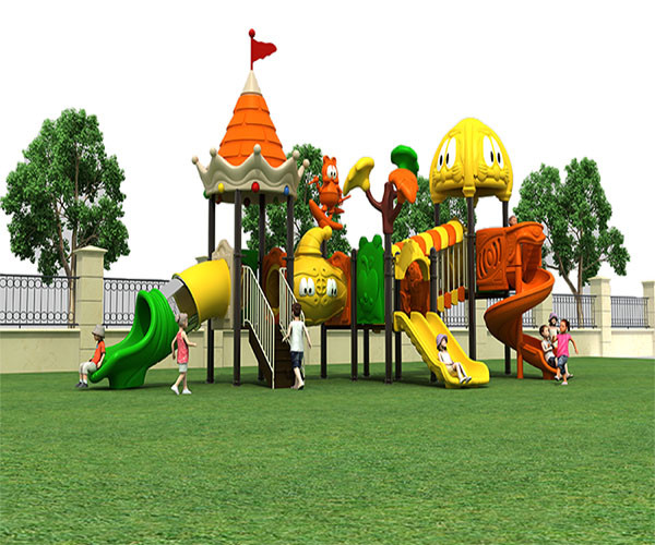 ODM Kids Plastic Playground Equipment , Commercial Outdoor Playground Equipment