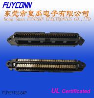 Conector de friso de Pin Centronics Connector Female 32pairs IDC do receptáculo 64