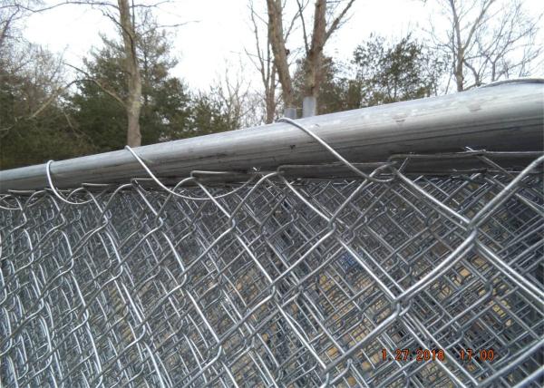 6'x12'  New Cyclone Chain Link Temporary Fence Panels  Mesh 57mm x 57mm Diameter 2.70mm