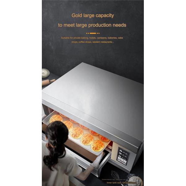Up and Down Temperature Control Electric Oven for Baking Bread Pizza Meat Baguette