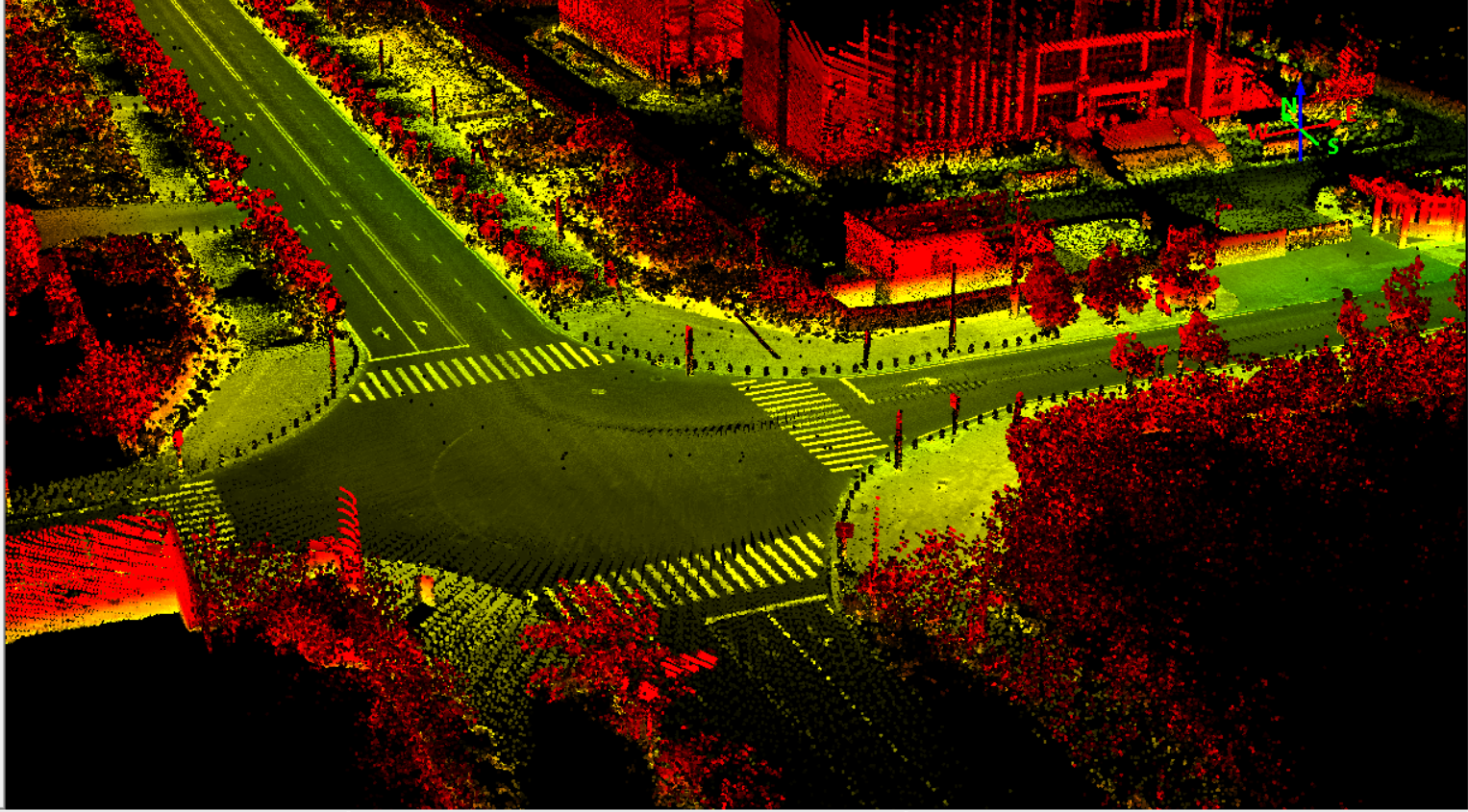 Картографирование дорог Высокоточный мобильный LiDAR Geosun gAirHawk GS-260X