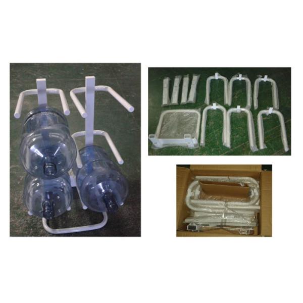 6 Bottled / 5Gallon Water Bottle Rack With Solid Steel Construction Demountable Type