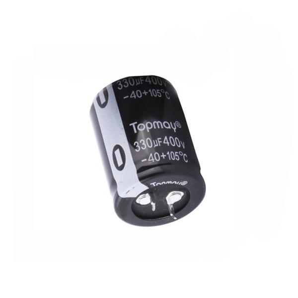 30*45mm Snap In Terminal Aluminum Electrolytic Capacitor 330uF 400V