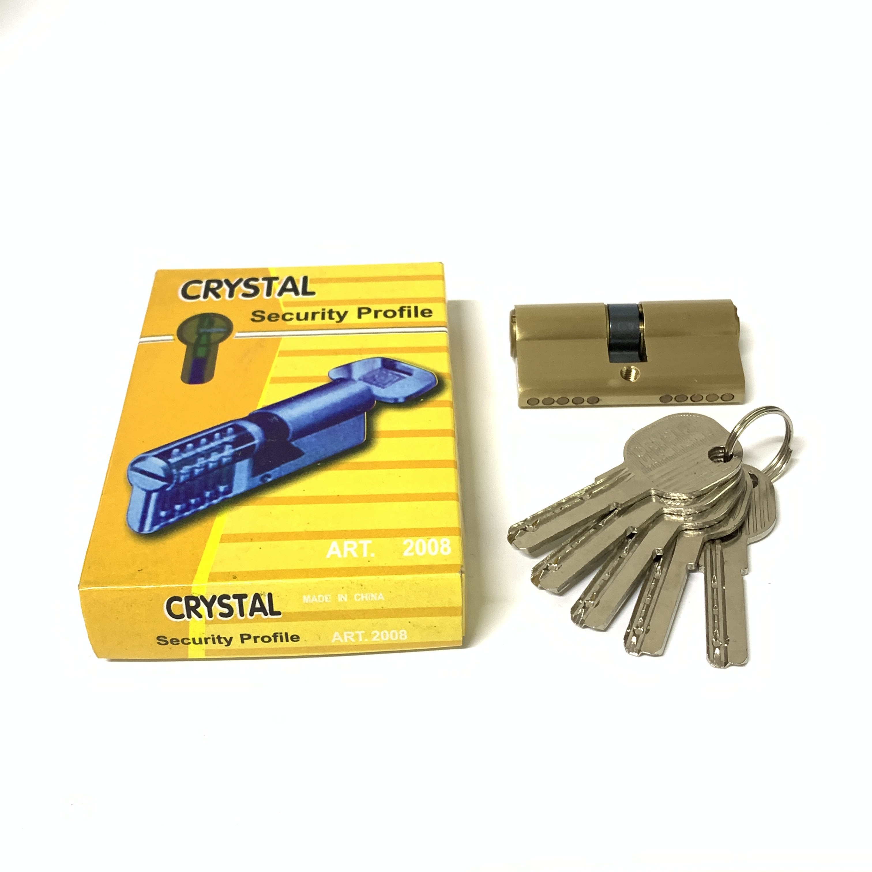 SN CP SB AB MAB AC Brass Cylinder Lock 60mm Double Sided Cylinder