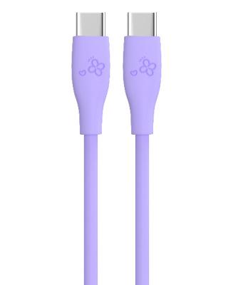 1m Cable de charge en silicone incassable Connecteurs renforcés Conception anti-fracture Support OEM personnalisé