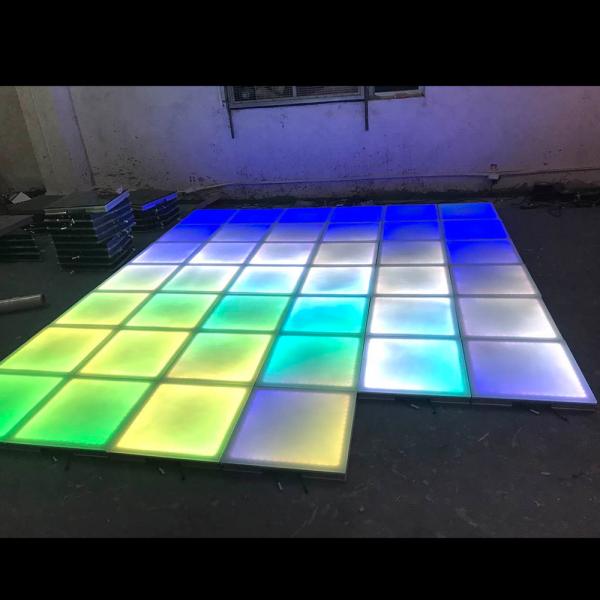 Christmas LED Dance Floor Lights for Event Single Party Year Reunion 50*50*7cm Tiles