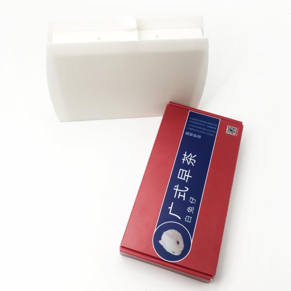 Water Resistant Corrugated Plastic Carton Frozen Food Cupcake Dimsum Dessert Cake Box