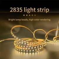 12V / éclairage de miroir de salle de bains de coffret d'étalage d'hôtel de lumières de la bande 120 de 24V SMD 2835 LED