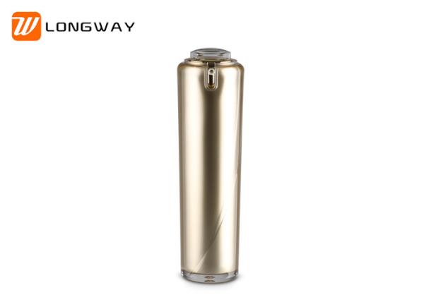 50ml/100ml Acrylic Plastic Type cosmetic packaging set Gold Color for Personal Care