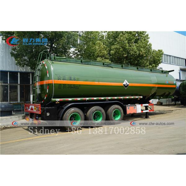36cbm Q345 слабый стальной жидкостного амиака топливозаправщика трейлер Semi
