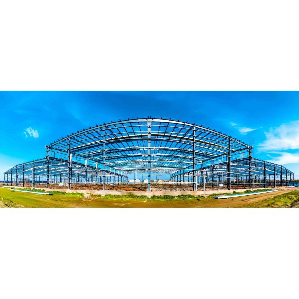 Galvanized Steel Structure Workshop Industrial Steel Frame Buildings Quick Installation