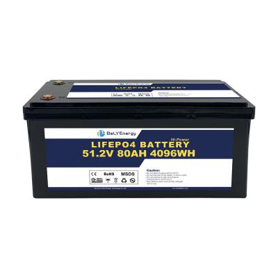 Lithium Full Capacity Eco-Friendly 48v 80ah Lifepo4 Battery For Boats Ev Submarine