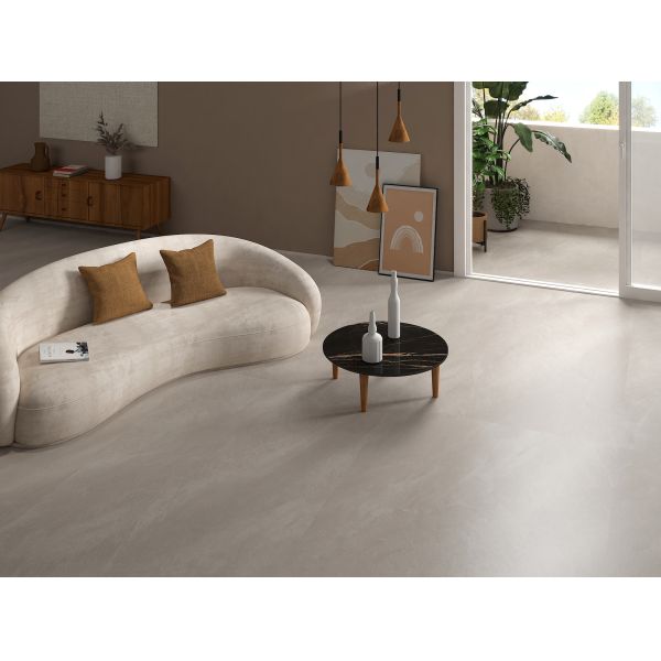 Customization Non Slip Indoor Tiles Light Grey Easy Cleaning Living Room Floor Tiles