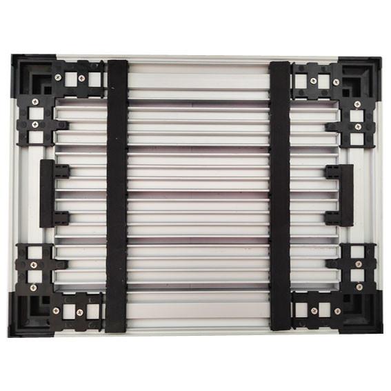 Segurança Mat Aluminum Doormat do deslizamento dos tapetes exteriores da entrada anti 10MM densamente