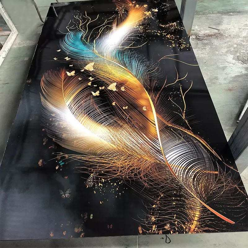 4x8 ft PVC Uv Marble Sheet PVC UV Wall Panel Marble Alternative Panel Marble