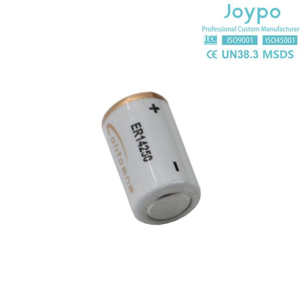 Спиральный тип 1/2AA ER14250M Литиевая батарея 3.6V 1000mAh Литиевая тионилохлор