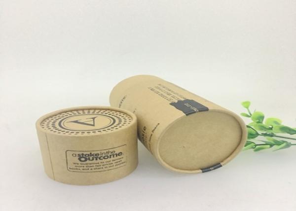 Tubo de papel kraft reutilizável e ecológico para embalagens de garrafas de óleo essencial