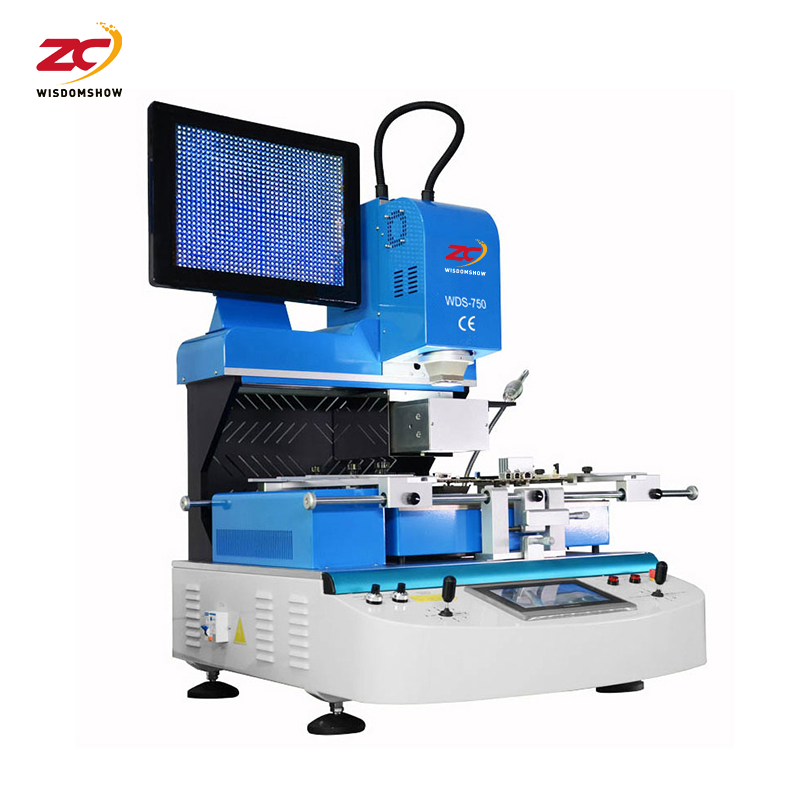 WDS-750 7600W Power BGA Rework Station with ±1°C Temperature Control and HD Optical Alignment for Precision Chip Replacement