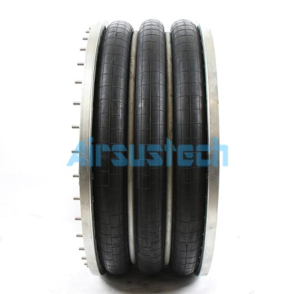 Air Actuator Firestone W01-M58-6971 Air Bags Triple Convoluted Air Springs Assembly
