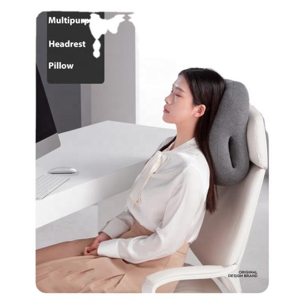 Removable and Washable Pink Nap Pillow for Office Desk Face Down Multipurpose Massager