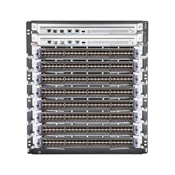 Commutateur de centre de données H3C S12508X-AF avec une disponibilité de 99,999 %, EVPN et télémétrie