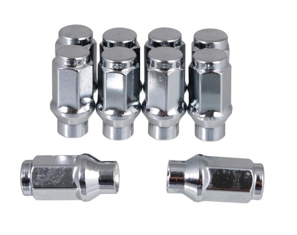 ET Style Cone Conical Lug Nuts Bulge Closed Heat Treated Coating Technique