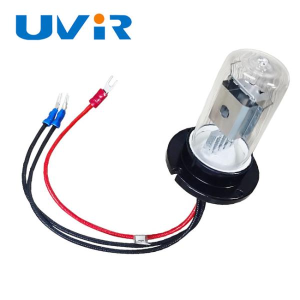 Lampe à deutérium à tube de quartz 80V pour spectroscopie UV
