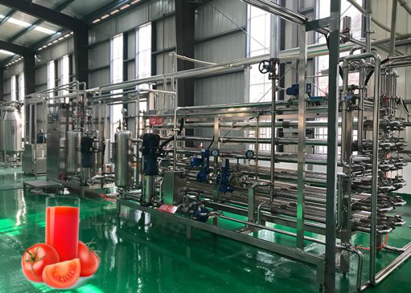 Tomato Paste Production Line Making Machine Tomato Paste Sterilizing Machine