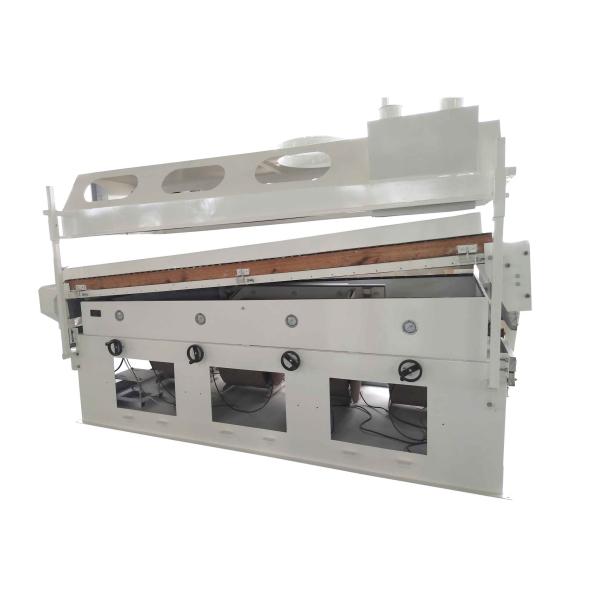 Vibrating Gravity Separator Machine Grain Cleaning Machine 2350 Kg Weight